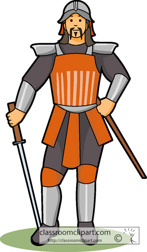 Ancient China   Chinese Warrior   Classroom Clipart