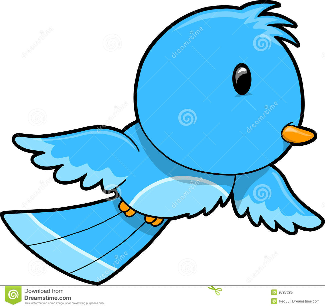 Cute Blue Bird Clipart Images   Pictures   Becuo