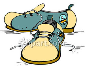 Pair Of Bowling Shoes   Royalty Free Clipart Picture