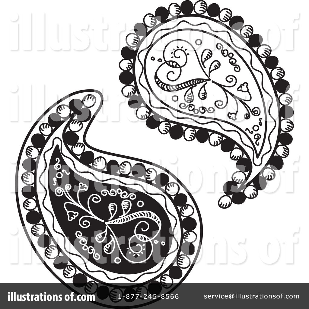 Paisley Clipart  71955   Illustration By Inkgraphics