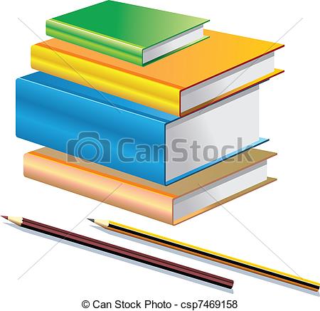 Pencil And Book Clipart   Clipart Panda   Free Clipart Images