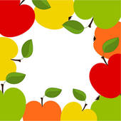 Red Green And Yellow Apple Varieties Stock Illustrations   Gograph