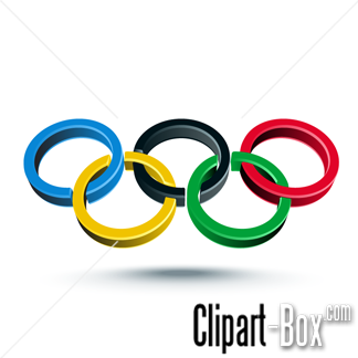 Related Olympic Rings 3d Cliparts  