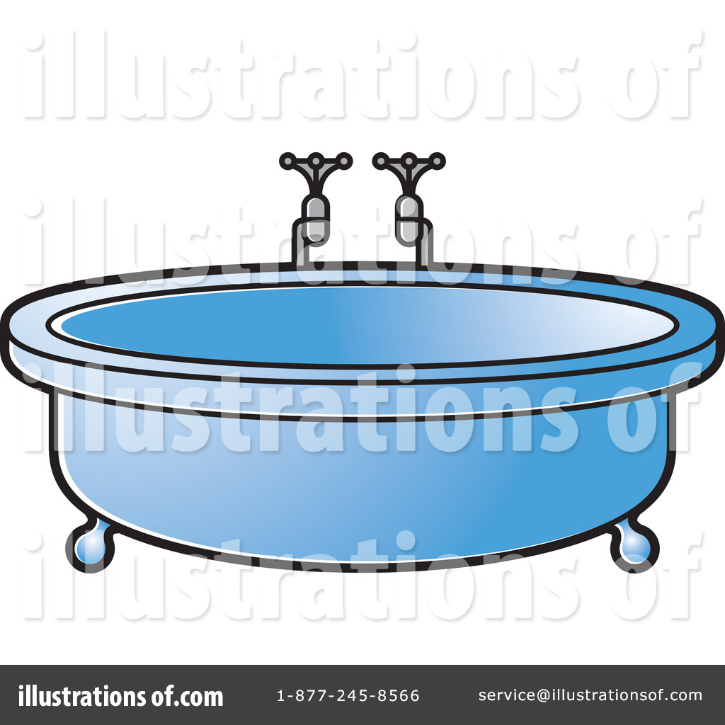 Royalty Free  Rf  Bath Tub Clipart Illustration By Lal Perera   Stock