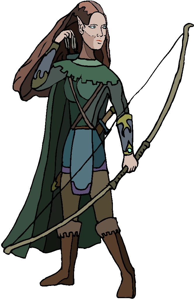 Standing Archer Warrior Free Clipart  2   Free Microsoft Clipart