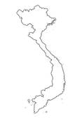 Stock Illustrations Of Vietnam Outline Map K1015630   Search Clipart