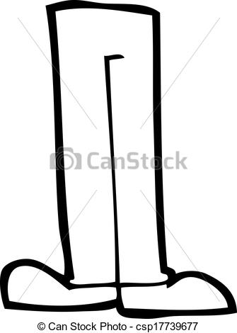 Vectors Illustration Of Cartoon Legs Csp17739677   Search Clipart