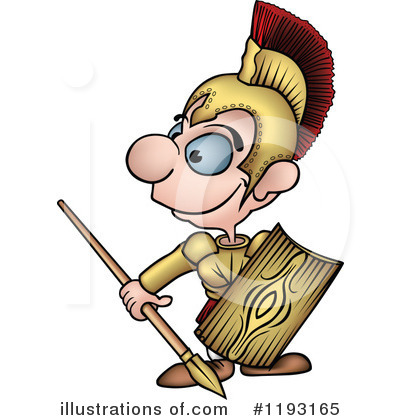 Warrior Clipart  1193165 By Dero   Royalty Free  Rf  Stock