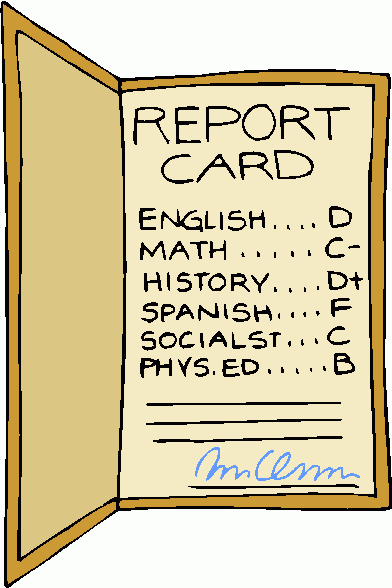 Clipart School Report Card   Cliparts Co