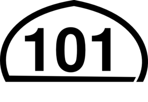 Freeway Sign 101 Clip Art