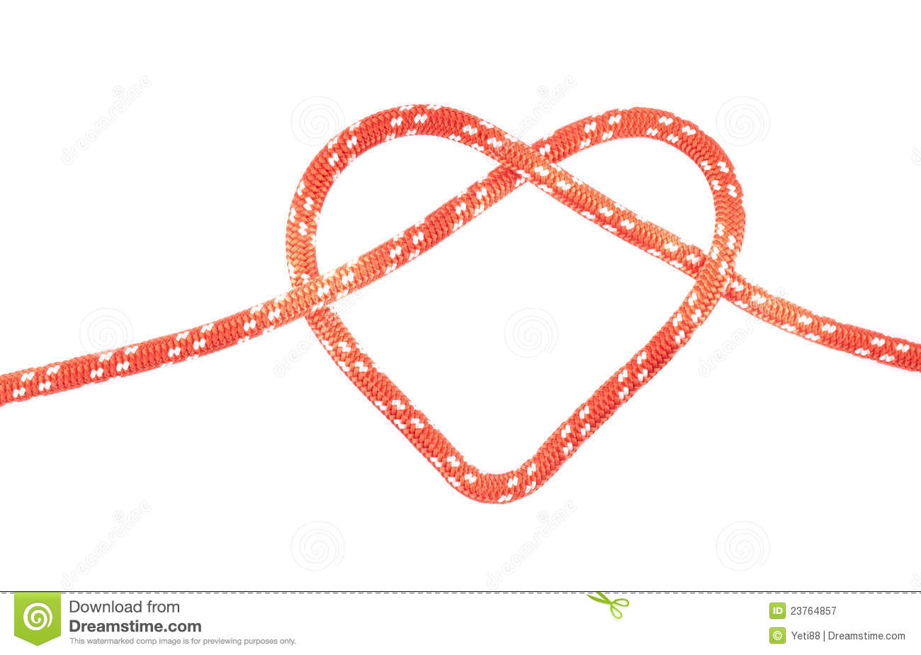 Heart Knot Royalty Free Stock Photography   Image  23764857
