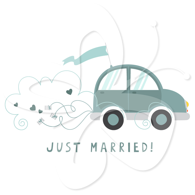 Home   All Clip Art   Just Married Clipart Set