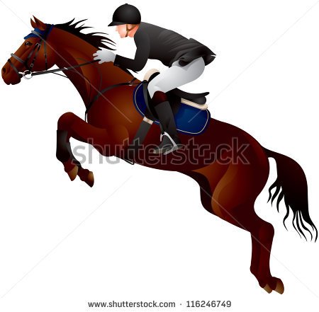 Horse Show Jumping Clipart Horse Show Jumping Horse And