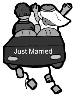 Just Married 3   Http   Www Wpclipart Com Holiday Wedding Just Married    