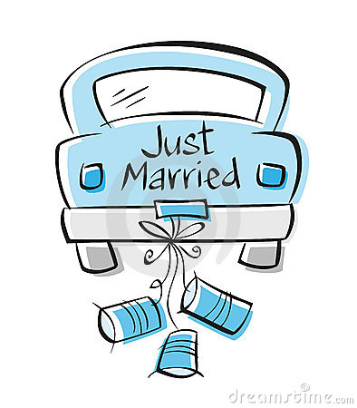 Just Married Clipart   Cliparthut   Free Clipart