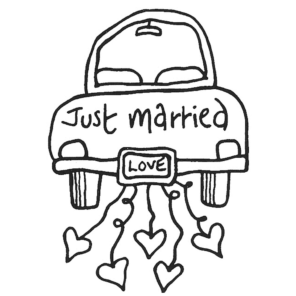 Just Married Clipart   Free Clip Art Images