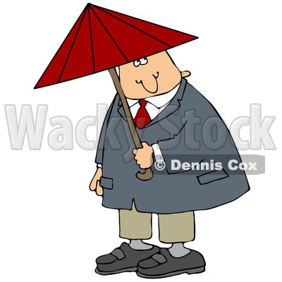 Looking Both Ways Before Crossing A Street Clipart Graphic   Dennis