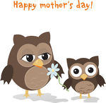 Mother Owl Clip Art Vector And Illustration  431 Mother Owl Clipart