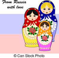Russian Clip Art Vector And Illustration  8349 Russian Clipart Vector