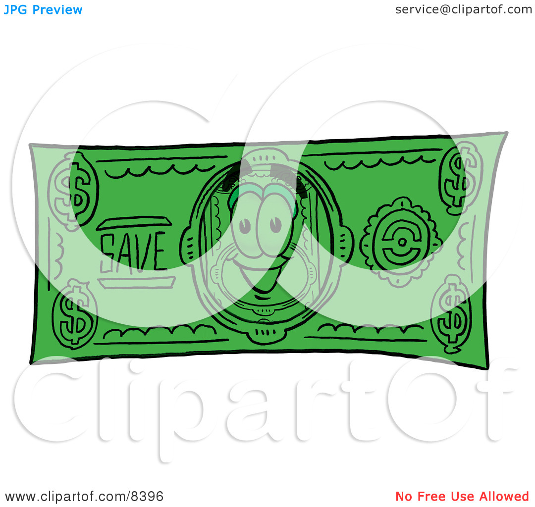 Blank Dollar Bill Clip Art Clipart Picture Of A Dollar