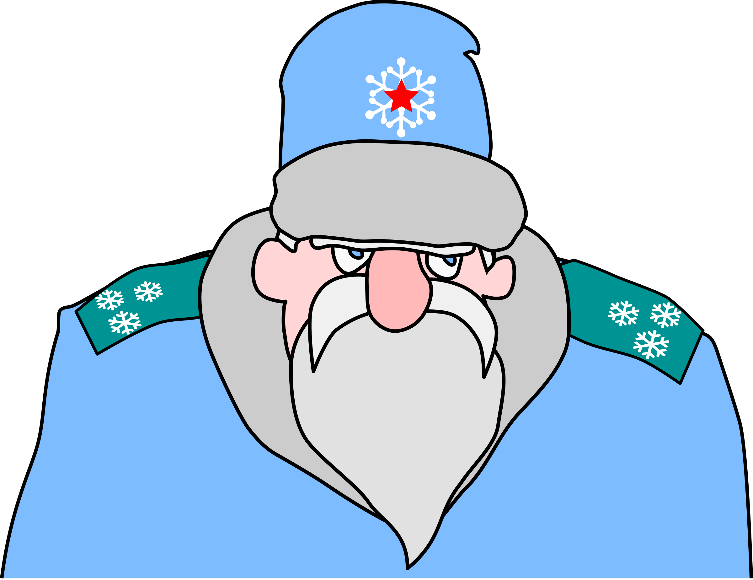 Colonel Frost   Russian Military Santa Claus By Rones
