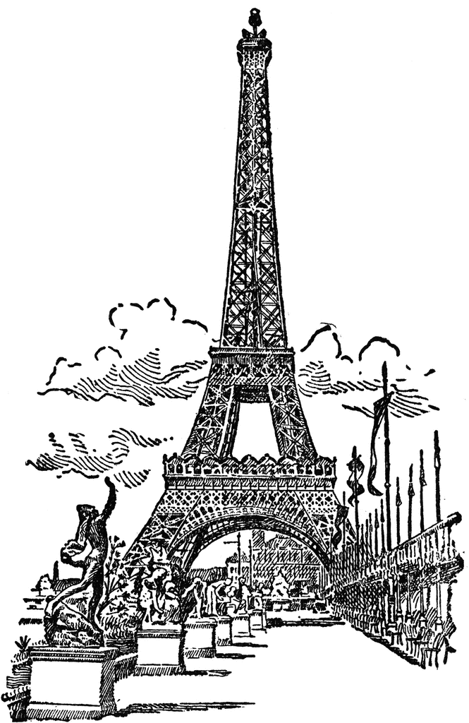 Eiffel Tower Clip Art Images