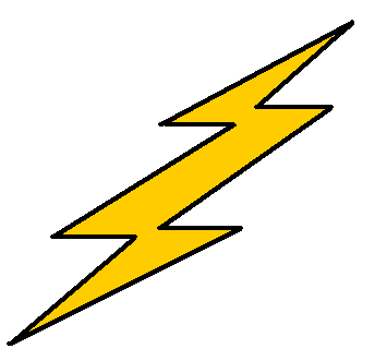 Electric Bolt Cartoon   Clipart Best