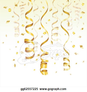 Gold Confetti Clip Art Clipart Gg62557225  Csp Talex