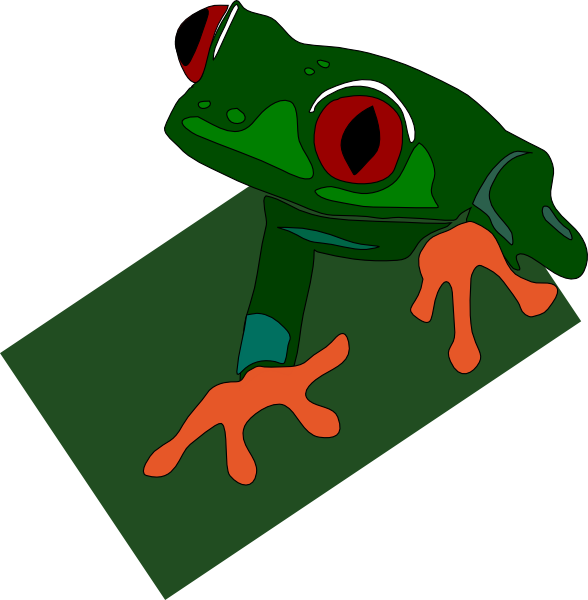 Red Eye Frog Clip Art  Png And Svg