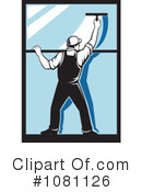 Royalty Free  Rf  Window Cleaner Clipart Illustration  1081126