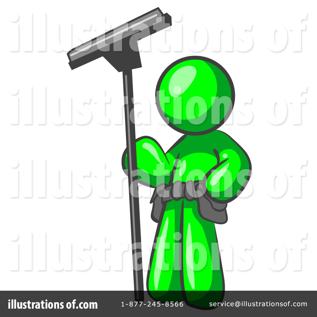 Royalty Free  Rf  Window Cleaner Clipart Illustration  41139 By Leo