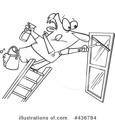 Royalty Free Window Cleaner Clipart Illustration 436784 Jpg