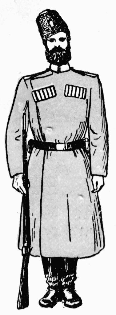 Russia  Soldier 1901   Clipart Etc