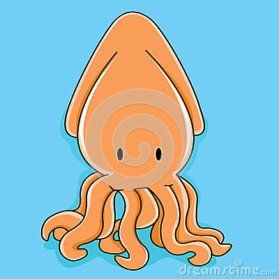 The Squid Royalty Free Stock Photo   Image  28563475