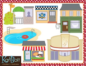 And Places Ii Clipart By Kari Bolt  I Just Love Kari S Clipart