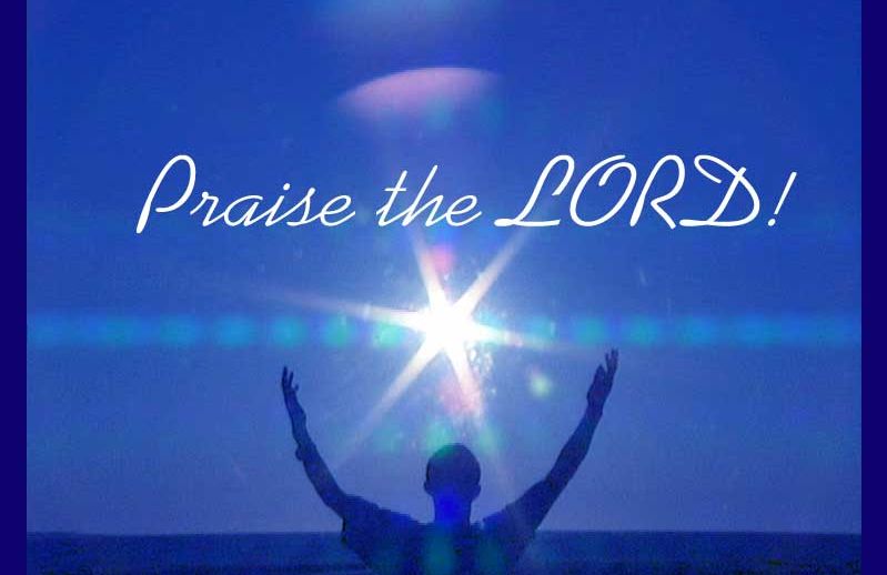 Raised Hands Towards God By Man In Praise Of Lord Praise