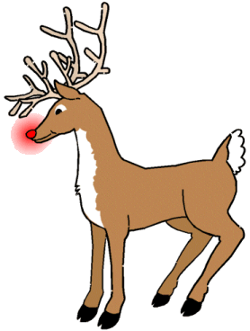 Rudolph Clip Art Black And White   Clipart Panda   Free Clipart Images