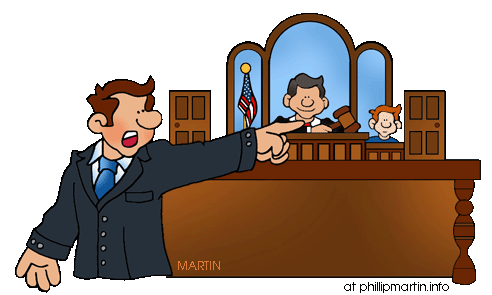 Solicitor Clipart Witness Clipart Courtroom Gif