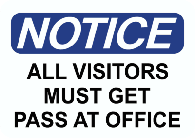 Visitor Pass Clip Art