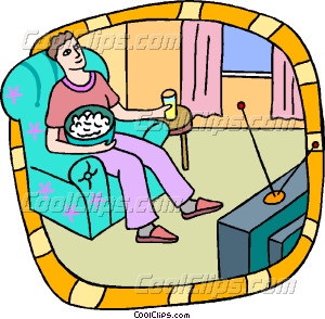     Watching Tv Clipart Person Watching Tv Clipart   Free Clip Art Images