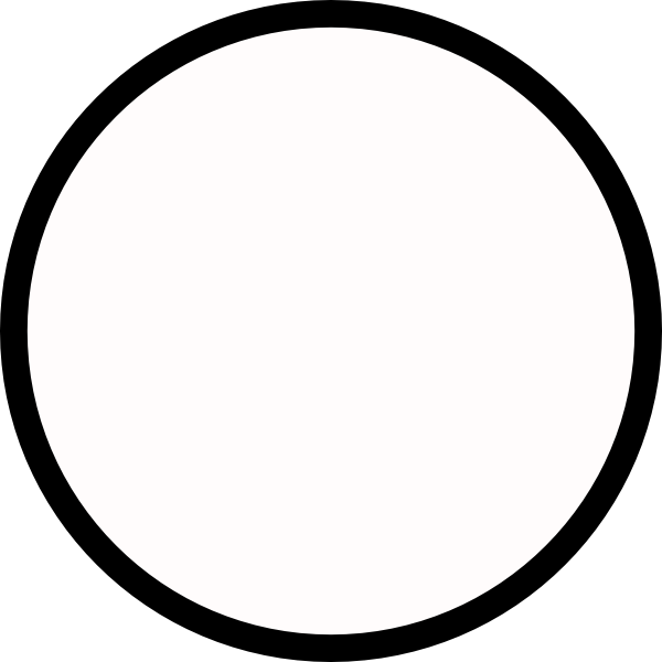 Black Circle Medium Outline Clip Art At Clker Com   Vector Clip Art    