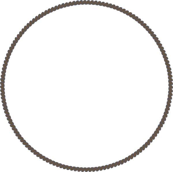 Circle Rope Clip Art Vector