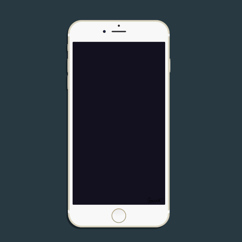 Clipart   Gold New Iphone 6 Plus