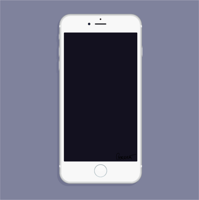 Clipart   White New Iphone 6
