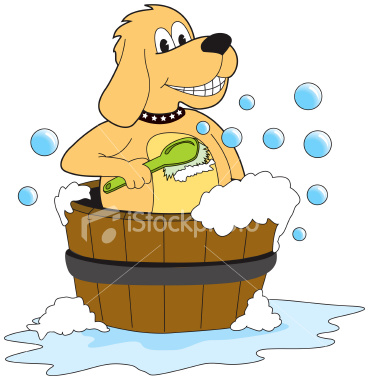 Dog Wash Clip Art Http   Asiacool Glogster Com Washing A Dog