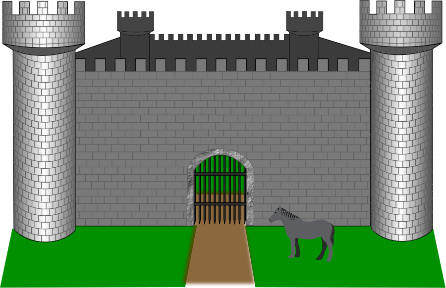 Fortress  Fantasy  Clipart Vector Clip Art Online Royalty Free