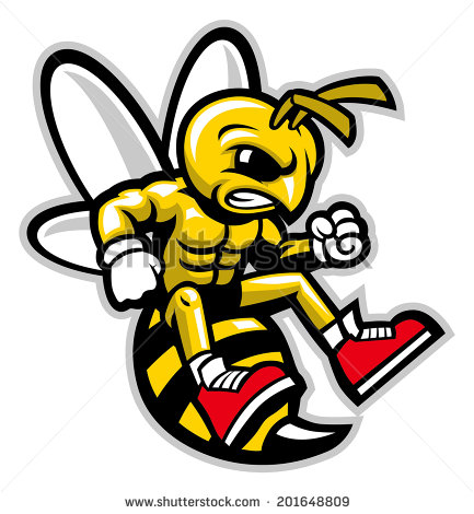 Hornet Mascot Stock Photos Illustrations And Vector Art