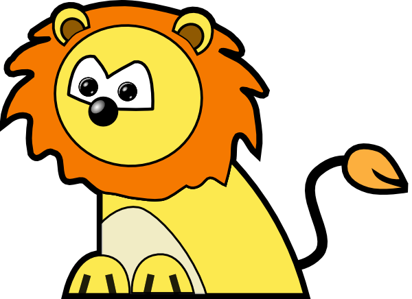 Lion 2 Clip Art At Clker Com   Vector Clip Art Online Royalty Free    