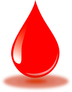 Real Red Blood Drop Clip Art At Clker Com   Vector Clip Art Online