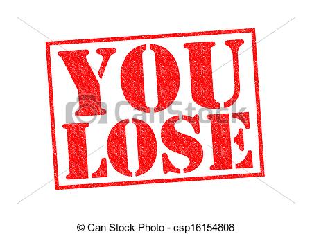 You Lose Clipart